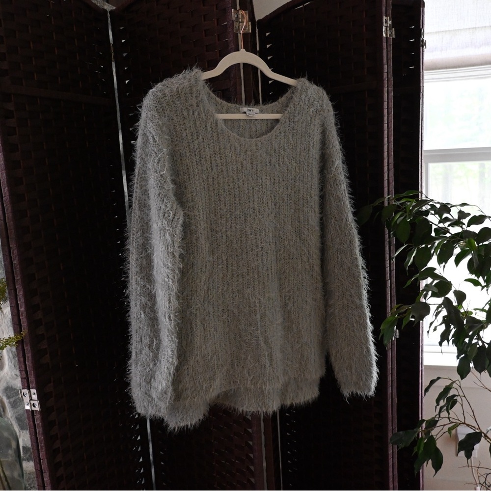 cozy eyelash sweater